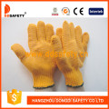 Cotton/Polyester Knitted Gloves PVC Dots (DKP202)